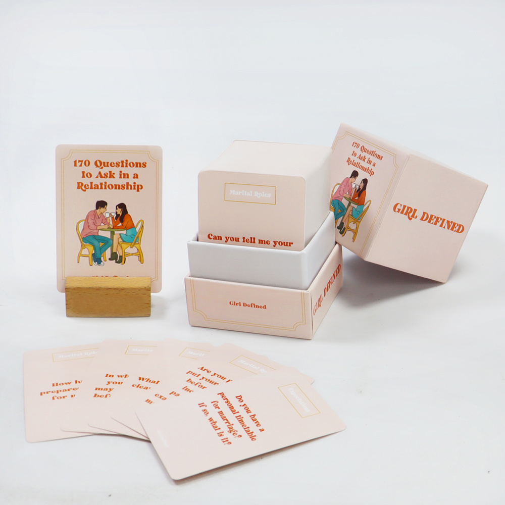 外(wài)貿情侶互動遊戲卡片