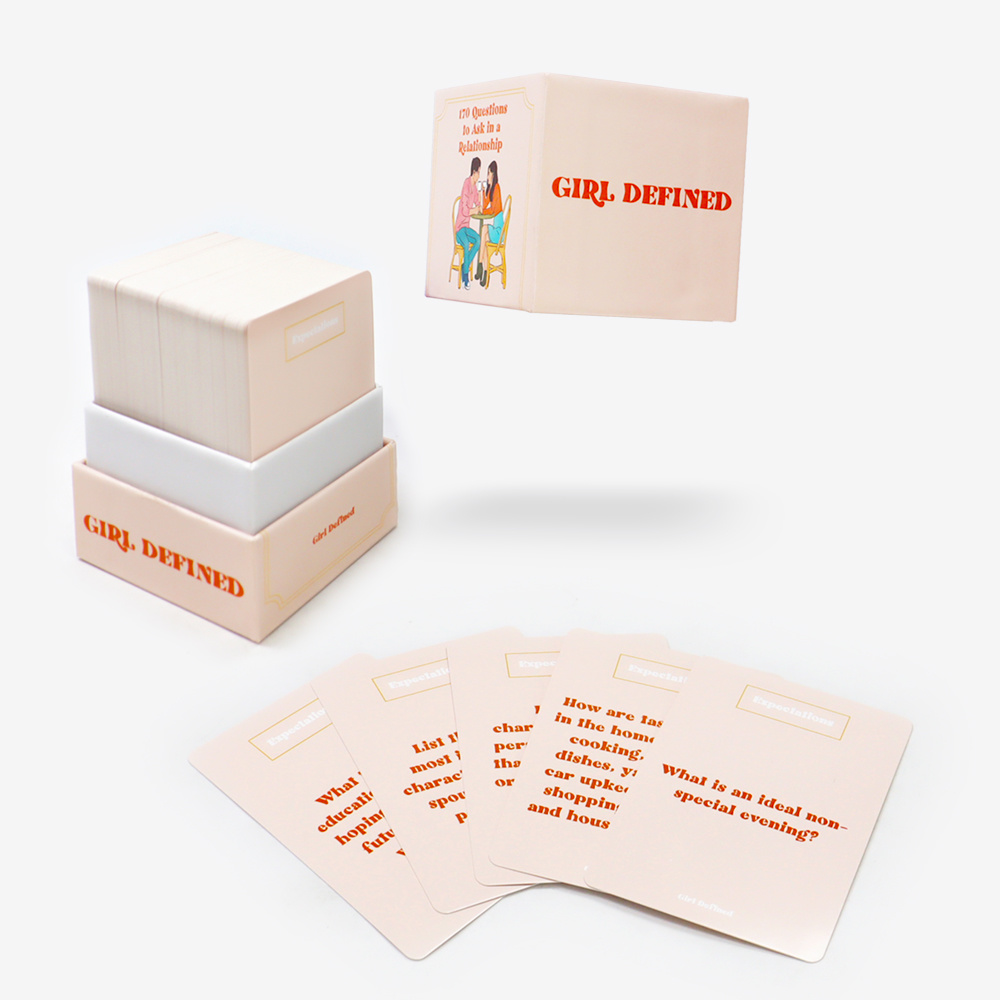 外(wài)貿情侶互動遊戲卡片