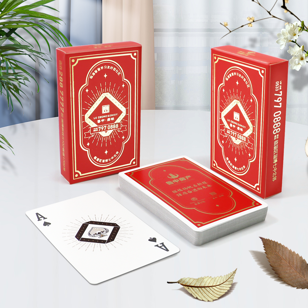 德國(guó)黑(hēi)芯紙(zhǐ)廣告禮品撲克