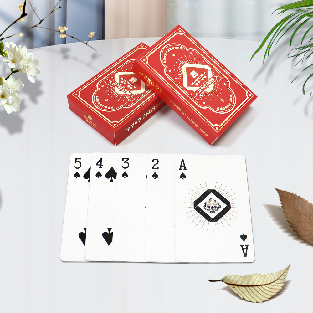 德國(guó)黑(hēi)芯紙(zhǐ)廣告禮品撲克